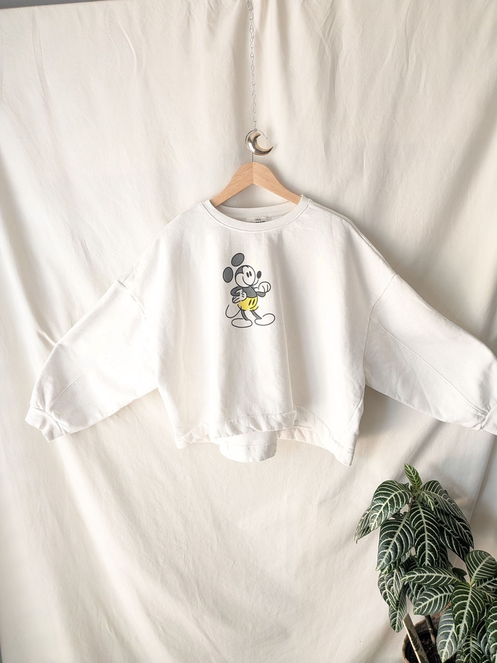 Disney Mickey Mouse Organic Cotton Oversized Sweatshirt